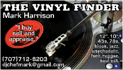 Mark Harrison AKA DJ Chef Mark of Ozcat RadioAKA The Vinyl Finder - I buy, sell and appraise collectible vinyl record albums
